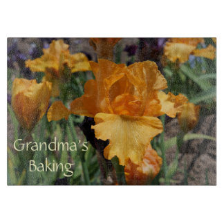 Mormors bakande glasskärbrädor Blommor