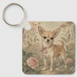 Mormors Chihuahua Hund Torg Nyckelring