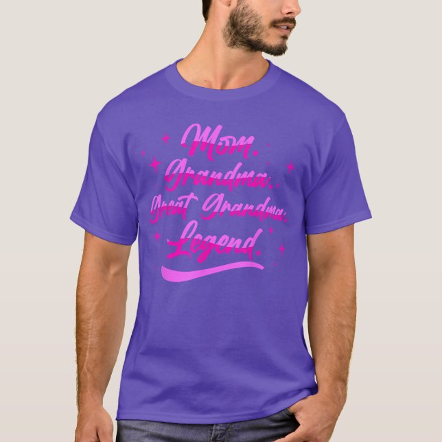 Mormors flicka flicka vän t shirt (Framsida)