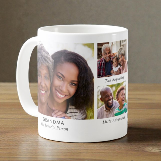 Mormors fotokollage kaffemugg (Skapare uppladdad)
