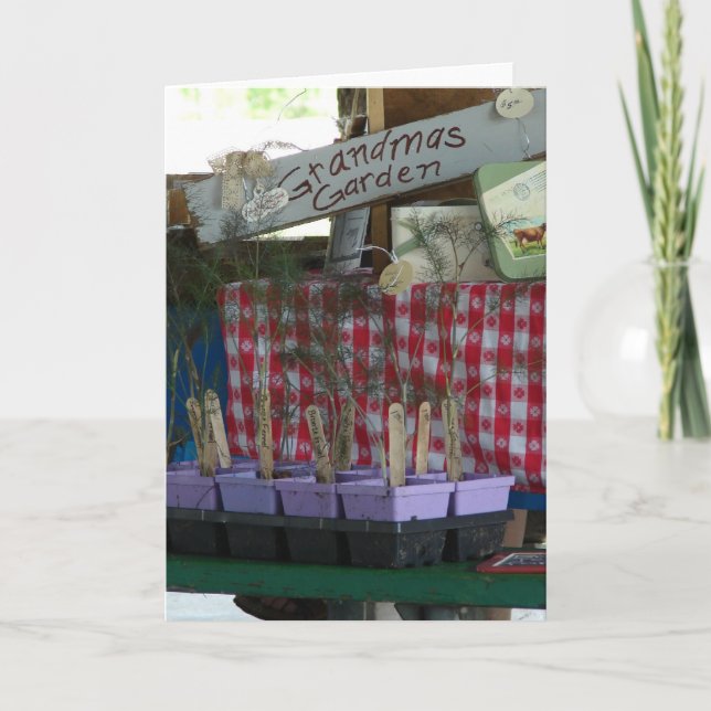 Mormor's Garden Kort (Framsida)