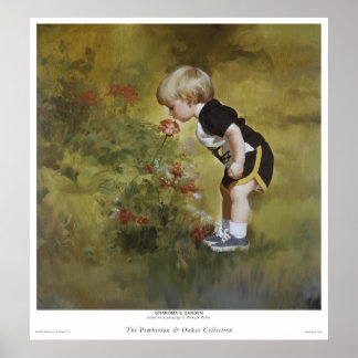 Mormor's Garden Poster