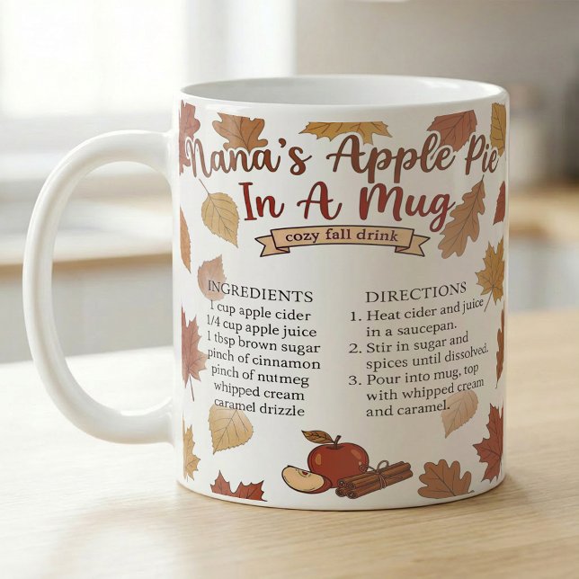 Mormors höst äppelpaj recept  kaffemugg (Skapare uppladdad)