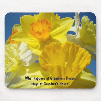 Mormors hus musmattor Gula Narcisser