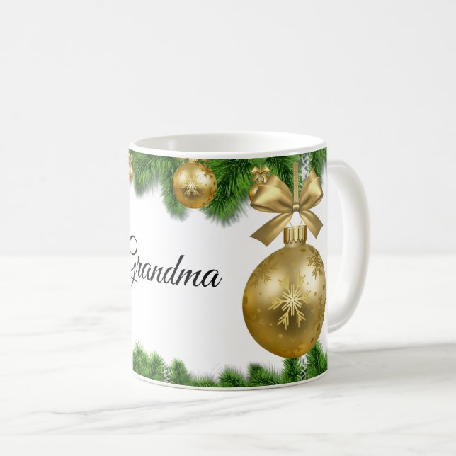 Mormors julkopp kaffemugg (Framsida höger)