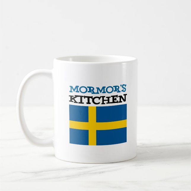 Mormor's Kitchen svensk mormor Kaffemugg (Vänster)