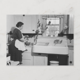 Mormor's Kitchen - Vintage Vykort