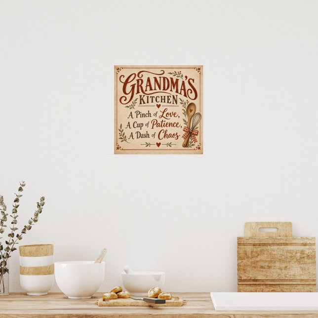 Mormors Kök Poster (Kök)