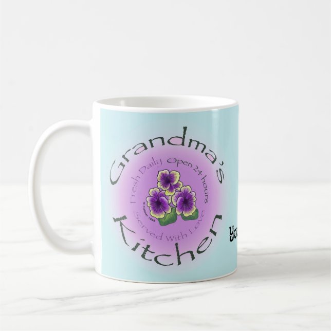 Mormors köksmugg kaffemugg (Vänster)