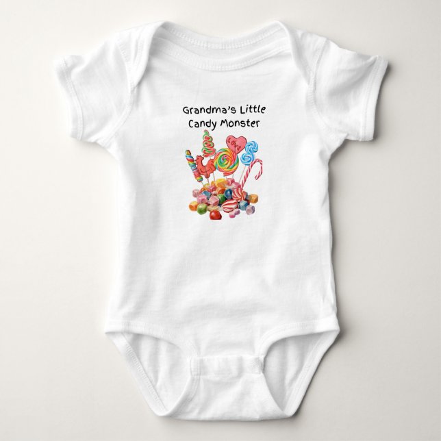 Mormors lilla godis monster t shirt (Framsida)