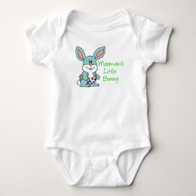 Mormors lilla kanin t-shirt (Framsida)