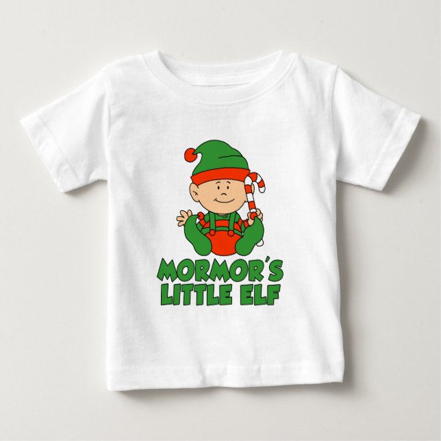 Mormor's Little Elf T-shirt (Framsida)