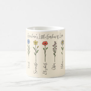Mormor's Little Garden of Kärlek - Barnbarnens nam Kaffemugg