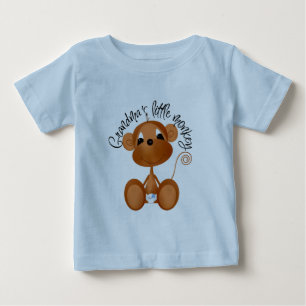 Mormor's Little Monkey - Boy Tshirts and Gifts