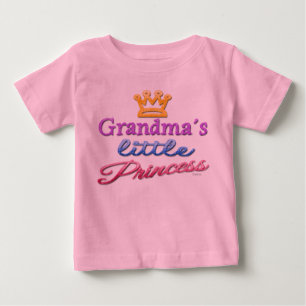 Mormor's Little Princess Baby Småbarn T-Shirt