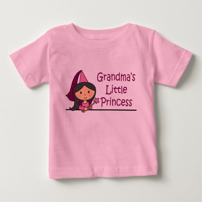 Mormor's Little Princess T Shirt (Framsida)