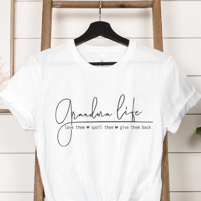Mormors liv t shirt (Grandma Life Tshirt)