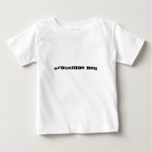 Mormors pojke vit barn skjorta t shirt