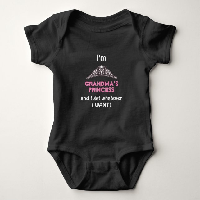 Mormor's Princess T Shirt (Framsida)