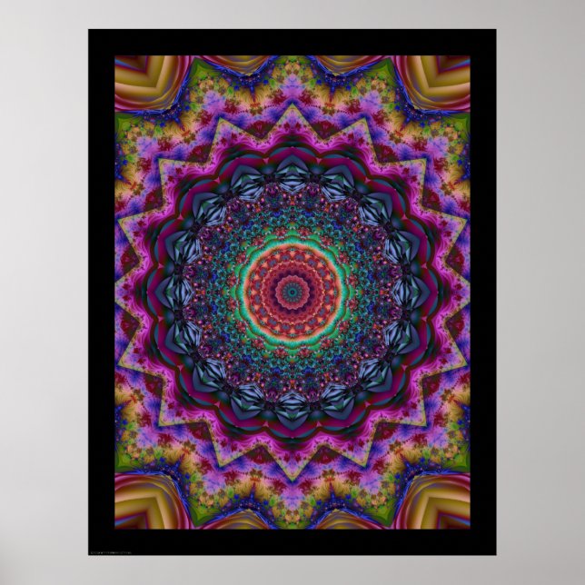 Mormor's Quilt Poster (Framsidan)