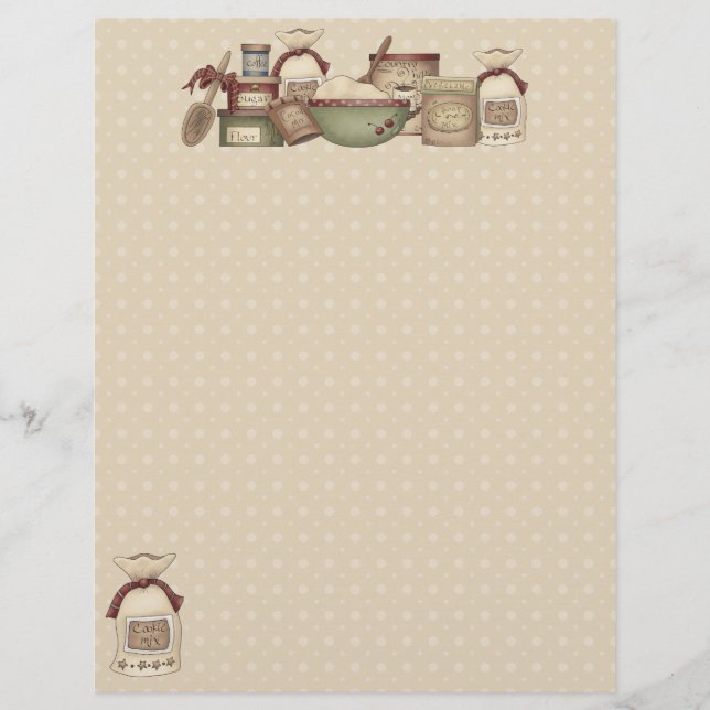 Mormors recept sidor (olinjerade) (Framsida)