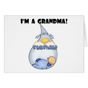 Mormor's Sunshine-Boy T-shirts and Gifts Hälsningskort