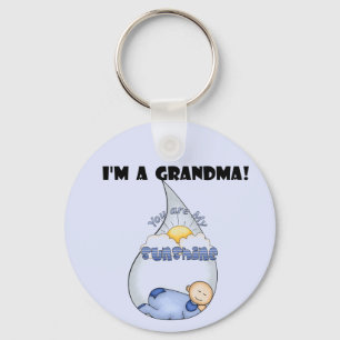 Mormor's Sunshine-Boy T-shirts and Gifts Nyckelring