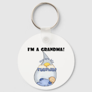 Mormor's Sunshine-Boy T-shirts and Gifts Nyckelring