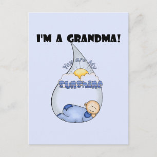 Mormor's Sunshine-Boy T-shirts and Gifts Vykort