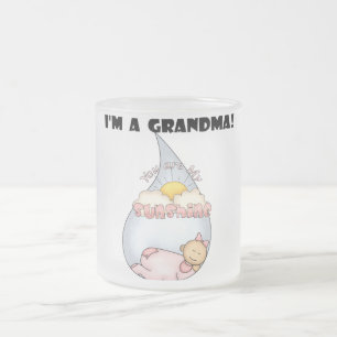 Mormor's Sunshine - Girl Tshirts and Gifts Frostad Glasmugg