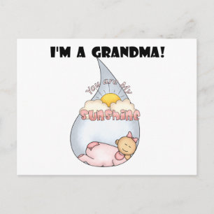 Mormor's Sunshine - Girl Tshirts and Gifts Vykort