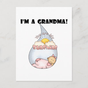Mormor's Sunshine - Girl Tshirts and Gifts Vykort