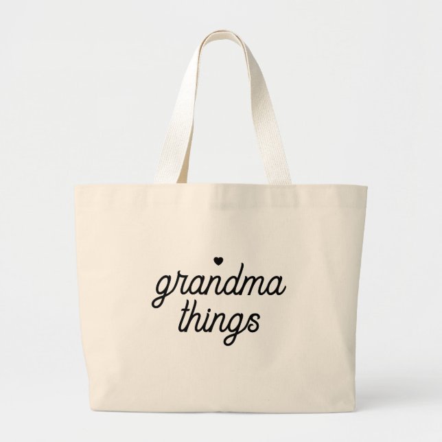 Mormors Ting Present Jumbo Tygkasse (Framsidan)