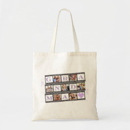 Mormor's Tote-Personlig med 7 foton! Tygkasse