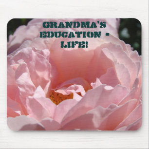 Mormors utbildning LIV! musmattor Rosa Ros