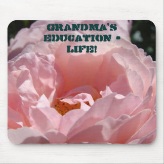 Mormors utbildning LIV! musmattor Rosa Ros