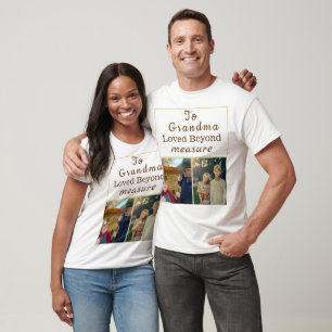 Mormorsdagspresent – Älskad Utan Mått T-shirt