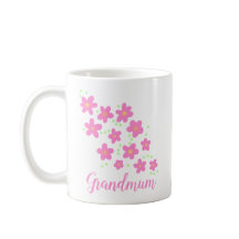 Mormum Rosa Whimsical Flowers Mugg