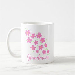 Mormum Rosa Whimsical Flowers Mugg