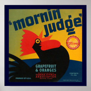 Mornin Domare Poster