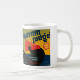 Mornin domaregrapefrukt och orangar kaffemugg