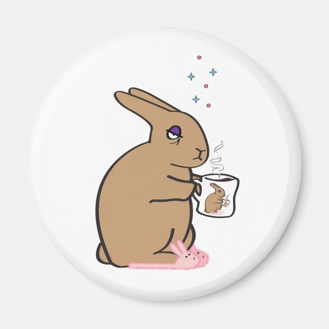 MORNING BUNNY MAGNET (Framsidan)