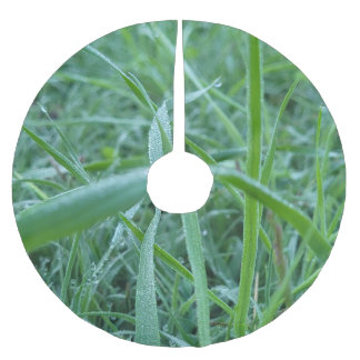 morning dew julgransmatta borstad polyester