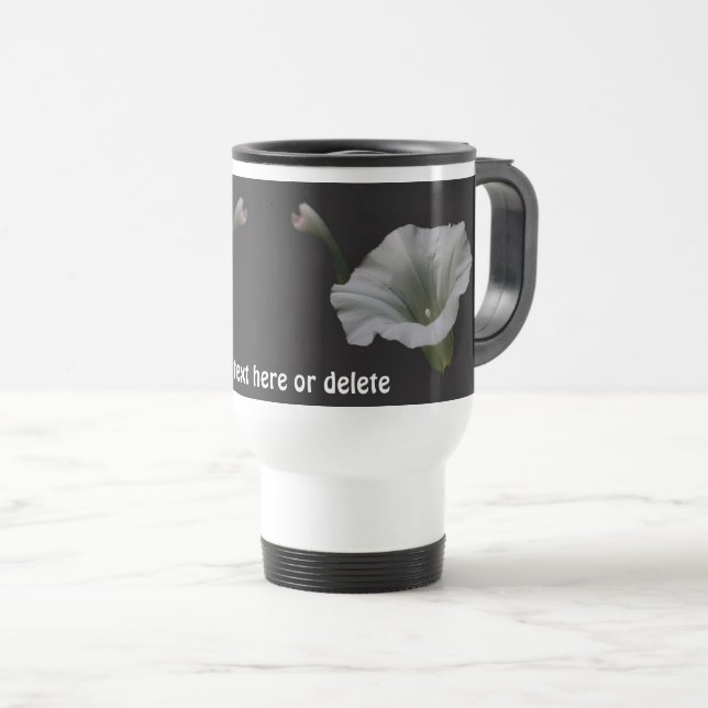 Morning Glory Flower Personalized Resemugg (Framsida höger)