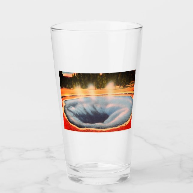 Morning Glory Pool, Yellowstone National Park Glaskopp (Framsida)