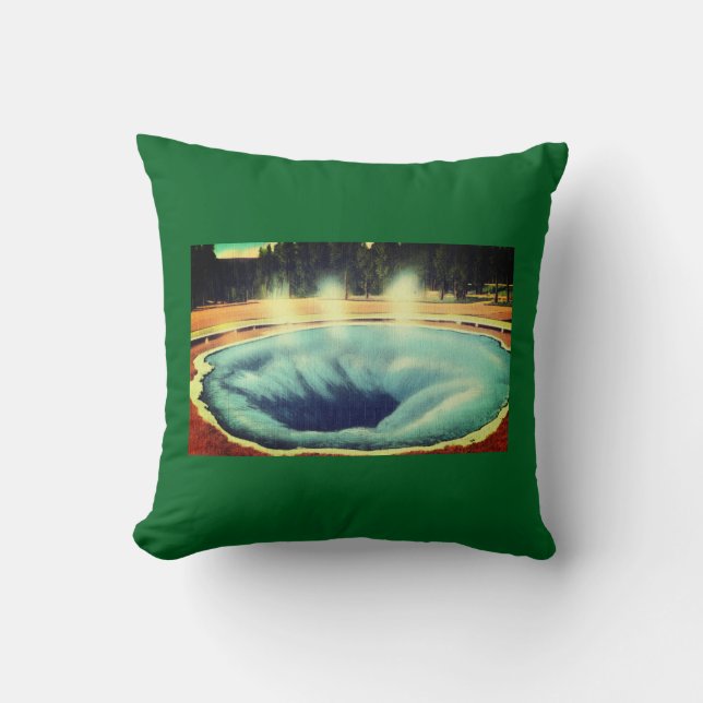 Morning Glory Pool, Yellowstone National Park Kudde (Framsida)