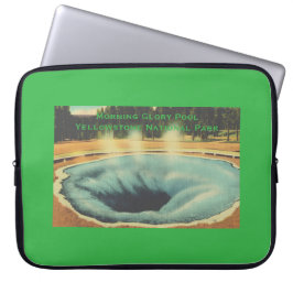 Morning Glory Pool, Yellowstone National Park Laptop Fodral