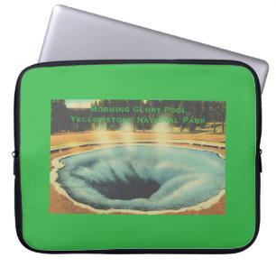 Morning Glory Pool, Yellowstone National Park Laptop Fodral