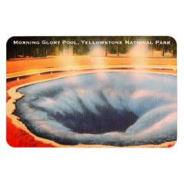 Morning Glory Pool, Yellowstone National Park Magnet