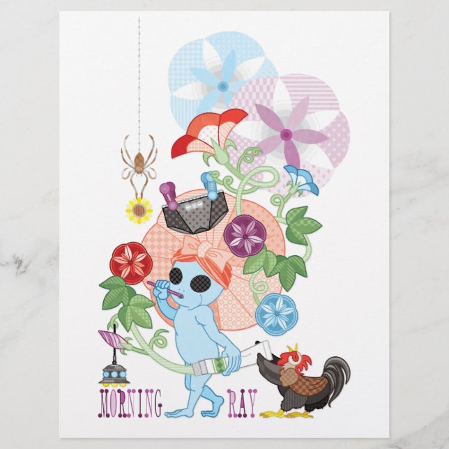 MORNING GREY ALIEN (Framsida)